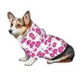 thumbnail image 3 of Bingfone Orchids Flowers Dog Clothes Hoodie, Pet Winter Coat,Puppy Sweatshirts for Small Dogs Boy Girl,Suitable for All Breeds-Large, 3 of 6