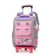 thumbnail image 2 of La escuela rodó la mochila para los bolsos de la carretilla de la escuela de las muchachas con la mochila del balanceo de la escuela de las ruedas para los niños W, 2 of 5