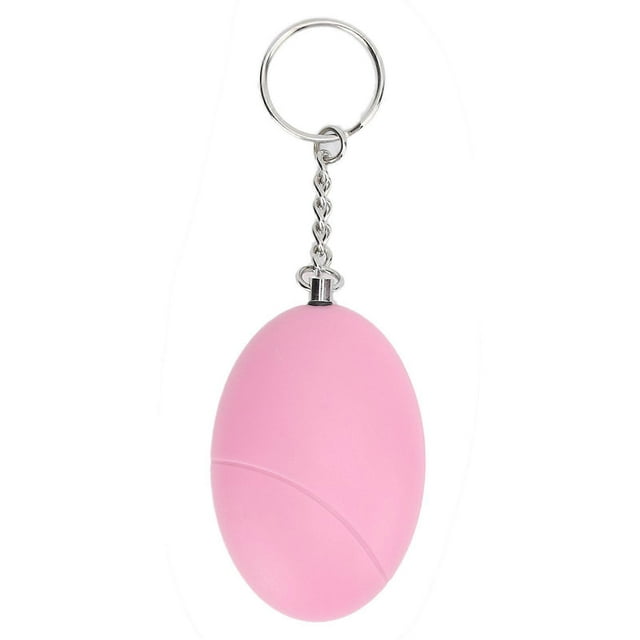 Alarme personnelle rose à piles 120 dB 12 V, outil d'autoprotection pour femmes, enfants et personnes âgées