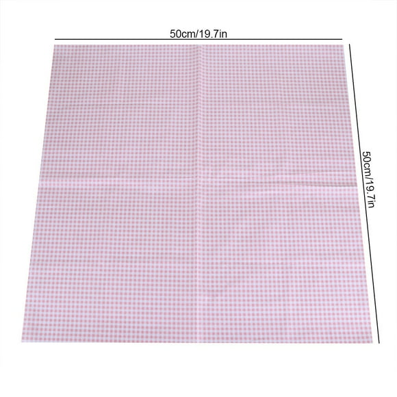 Tela de Algodón Ecomeon 50x50cm 8Pcs Patrón de punto de estrella