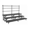 thumbnail image 2 of National Public Seating RS3LHB 3 Level Riser Hardboard Multi Level Risers, 2 of 2