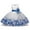 Blue, variant on Zhuashum Girls Dresses 9-12 Months Leisure Dress Round Neck Cartoon Flower Graphic Sundress Sleeveless Spring Summer Adorable Outfits Blue