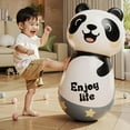thumbnail image 2 of Inflatable Punching Bag with Air Pump, Blow-Up Punching Bag Toy with Bounce-Back Action for Practicing Karate, Taekwondo, Birthday Party Supplies Gifts for Boys & Girls, 2 of 11