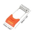 thumbnail image 2 of Unique Bargains 39x17mm Downlight Spring Clips 50 Pack Emitting Diode Recessed Lighting Accessories Securing Clamps Orange, 2 of 6