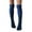 Blue, variant on DQRPSEETB Women's Cable Knitted Thigh High Boot Socks Extra Long Winter Stockings Over Knee Leg Warmers Knee High Stockings,Work Socks Light Blue