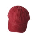 thumbnail image 3 of MKKAS Toddler Kids Baseball Cap Hat 100% Cotton Low Profile Adjustable Hat for Soft Skin-Friendly Daily Wear Minimalist Solid Color, Red, Baseball Cap Hat, Toddler, Cotton, 3 of 5