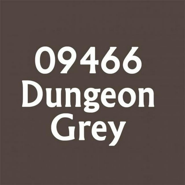 Reaper Miniatures REM09466 Bones Master Series Acrylic Paint, Dungeon Grey
