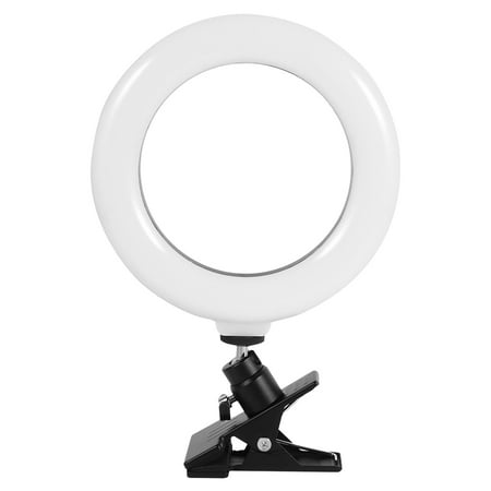 Image of Conference Fill Light Led Video Light Selfie Fill Light Camera Light Ring Light with Clip Makeup Fill Light