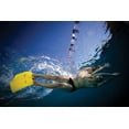 thumbnail image 3 of FINIS Foil Monofin - Rubber Swimming Fin for Men and Women - High-Quality Swim Flipper to Strengthen Legs and Core - Adult Swim Fin for Swimming and Pool Accessories - Small, Yellow, 3 of 6