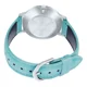 thumbnail image 5 of Reloj de pulsera Casio Dress LTP-VT01 de cuerpo color plateado, analógico, para mujer, fondo plateado, con correa de cuero color celeste, agujas color plateado, dial azul, bisel color plateado y, 5 of 8