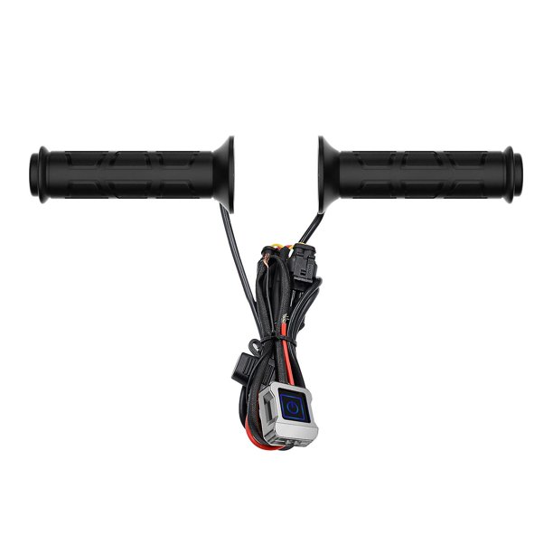 Red Empuñadura caliente de Motor Universal, empuñaduras calentadas a mano eléctricas para bicicleta de Motor, 22mm