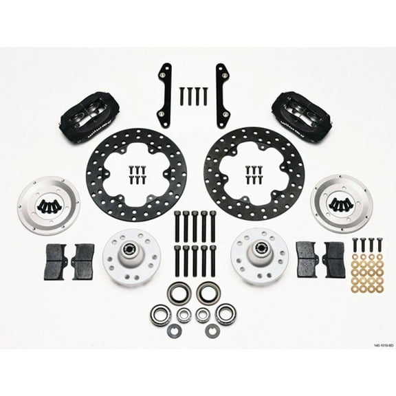 Wilwood MD Drag Front Brake Kit GM Drilled Rotors