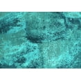 thumbnail image 1 of Ahgly Company Indoor Rectangle Oriental Turquoise Blue Industrial Area Rugs, 5' x 8', 1 of 4