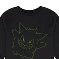thumbnail image 3 of Pokémon - Gengar Neon - Youth Long Sleeve Graphic T- Shirt, 3 of 5