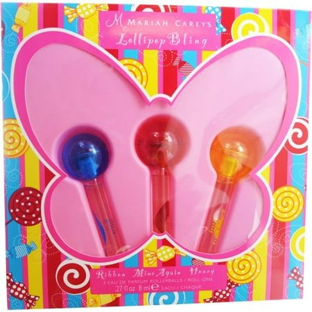 Marithe Girbaud - Mariah Carey 10770386 Lollipop Bling Variety By Mariah Carey 3 Piece Mini Variety Set With Lollipop Bling Honey & Lollipop Bling Mine Again & Lollipop Bling Ribbon And All Are Eau De Parfum .27 Oz Rol