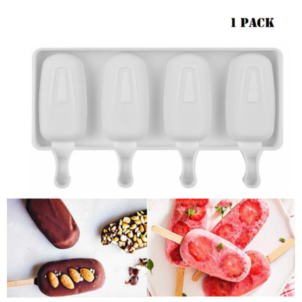 Silicone Ice Cream Mold Juice Popsicle Maker Ice Lolly Q3C2 C9J8 E4T0 Mould I6A8 L3Z5 R4H0 - image 3 of 9