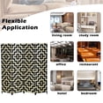 thumbnail image 5 of 4 Panel Room Dividers Foldable Privacy Screen Decorative Indoor Screen 6TF Wooden Office Dividers Partition Wall for Home, Office, Bedroom, Diamond, 5 of 7