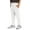 White, variant on Mens Baggy Sweatpants Solid Open Bottom Athletic Pantss With Drawstring Fall Running Trousers With Pocket Black L