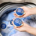 thumbnail image 5 of Reusable Lint Remover Ball under $5! Bzdzmqm Clothes Anti Winding Adsorption Hair Removal, Reusable Hair Remover Washing Hair Catcher, Laundry Dryer Ball For Clothing Protection, Lint Remover Ball, 5 of 7
