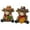 2Pcs Highland Cow Figurine_03, variant on Highland Cow Figurine Highland Cow Bathroom Decor Scottish Cow Resin Statue Ornament for Home Office Kitchen Bathroom Tiered Tray Shelf and Desktop Decoration