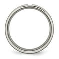 thumbnail image 5 of Auriga Fine Jewelry Titanium 6mm Grooved Band for Men Size- 10.5, 5 of 6