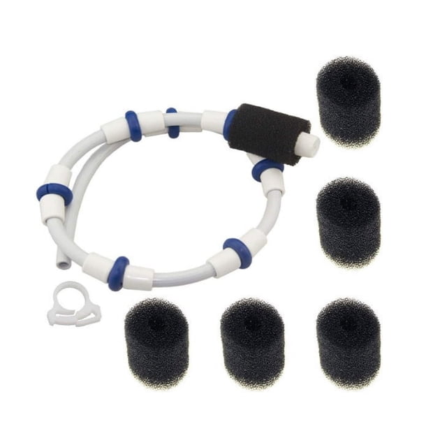 Manguera de barrido automática para limpiador de piscinas, reemplazo completo para manguera de barrido de limpiador de piscinas, tubo de cola completo B5 + 5 de algodón negro