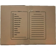 10 - Pack X-Large Cardboard Moving Boxes 23x23x16 32 ECT With Handles