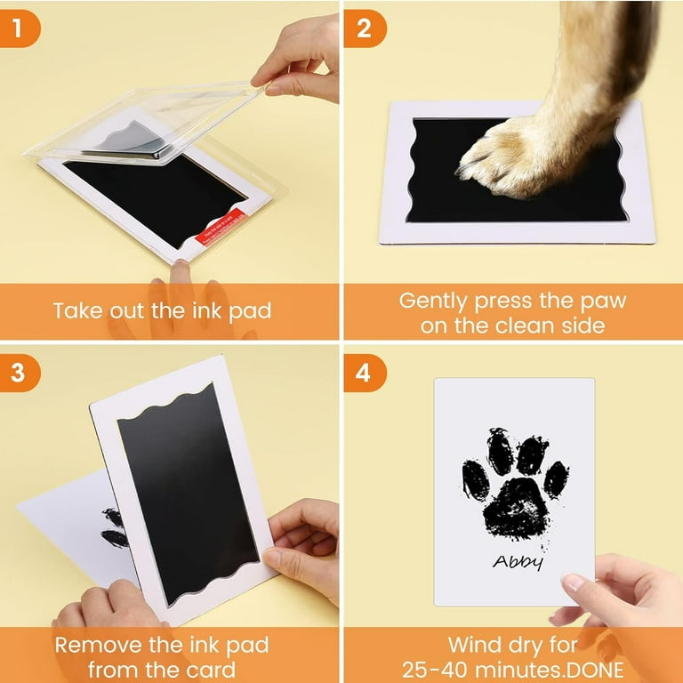Moonshot Paw Print Clean Touch Ink Pad Art and Craft Kit Walmart