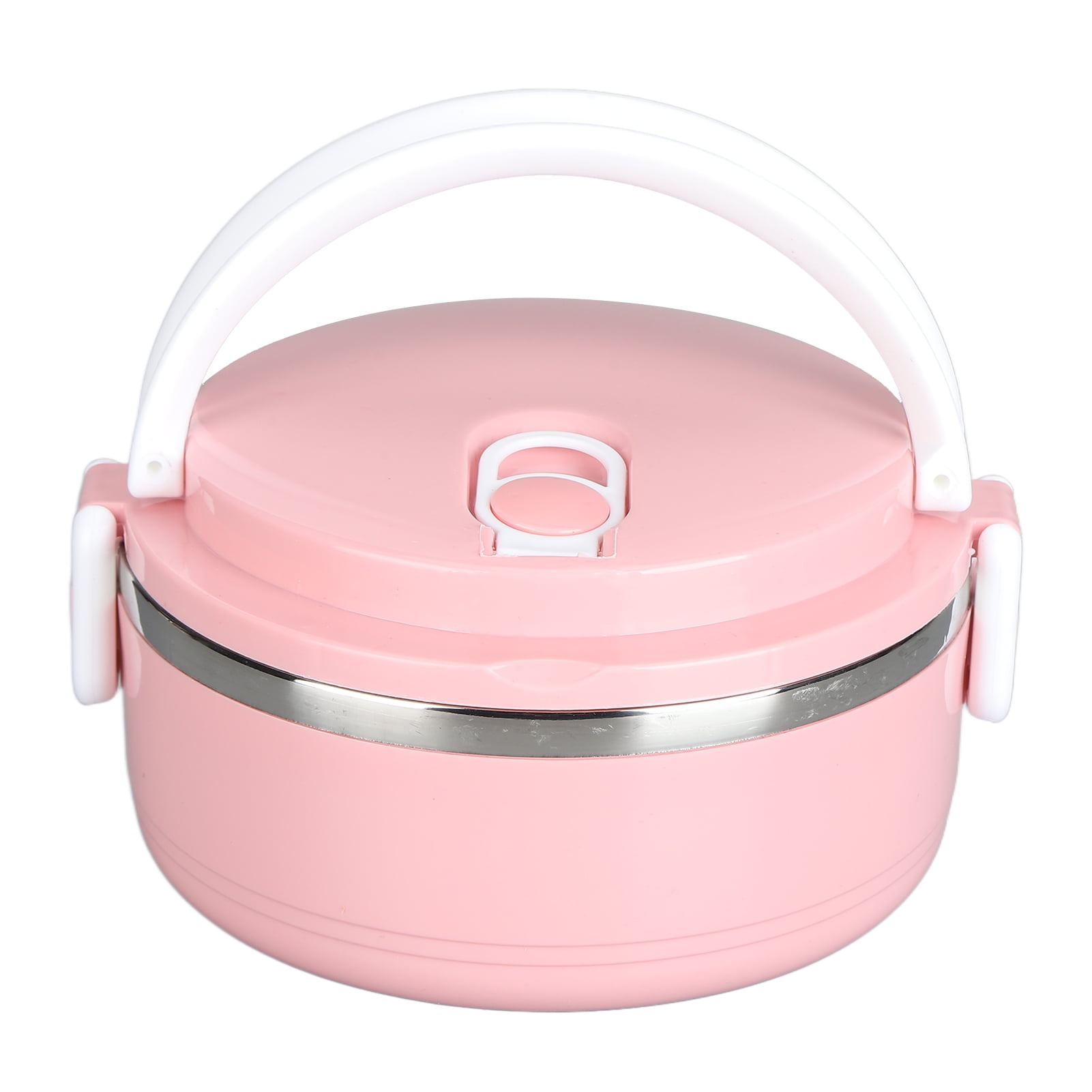 630ml Pink Insulated Lunch Box 1 Layer Insulated Thermos Box