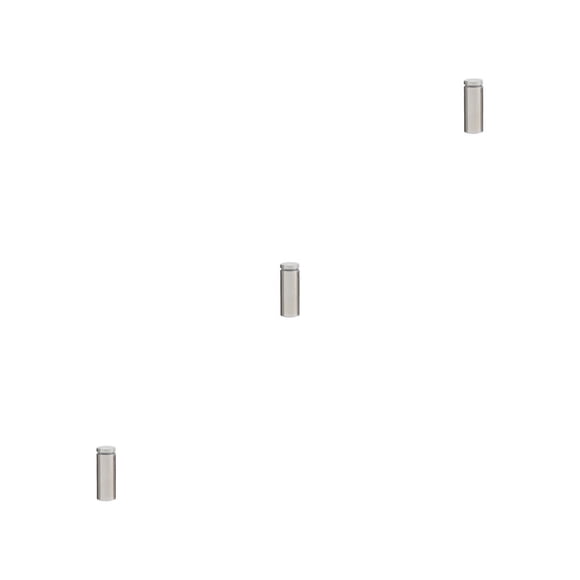 Kenally Tornillo de publicidad Espejo de vidrio de alto brillo Clavo Tuerca a prueba de rayones Perno Capacidad de carga fuerte para placa Type1 NO1