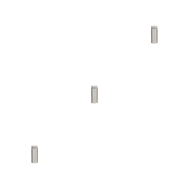 Kenally Tornillo de publicidad Espejo de vidrio de alto brillo Clavo Tuerca a prueba de rayones Perno Capacidad de carga fuerte para placa Type1 NO1