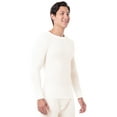 thumbnail image 3 of Fruit of the Loom Men's Thermal Waffle Crew Top, Sizes S-5XL, 3 of 8