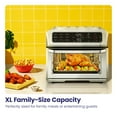 thumbnail image 6 of Chefman 12-in-1 Air Fryer Oven Combo w/ Probe Thermometer, 20 Qt Capacity - Stainless Steel, 6 of 9