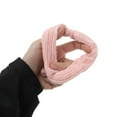 thumbnail image 5 of Ofertas Únicas 1 Pc Elegante Scrunchies Anudados para el Hogar Rosa, 5 of 5