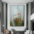 thumbnail image 6 of Blossom Dandelion Textured Oil Painting on Canvas Large Wall Art Abstract Flower Art Handmade Painting Wall Decor Living Room Decor, 6 of 9