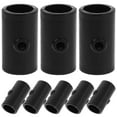 thumbnail image 1 of WRITWAA 8pcs Foosball Table Parts Plastic Components Locator Black Easy Installation for Accessories for Fan Gear, 1 of 8