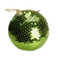 thumbnail image 2 of Christmas Ornaments Christmas Sequin Glitter Baubles Balls Xmas Tree Ornament Decoration 8CM for Xmas Tree Craft Gifts for Home Holiday Wedding Party Decorations, 2 of 3
