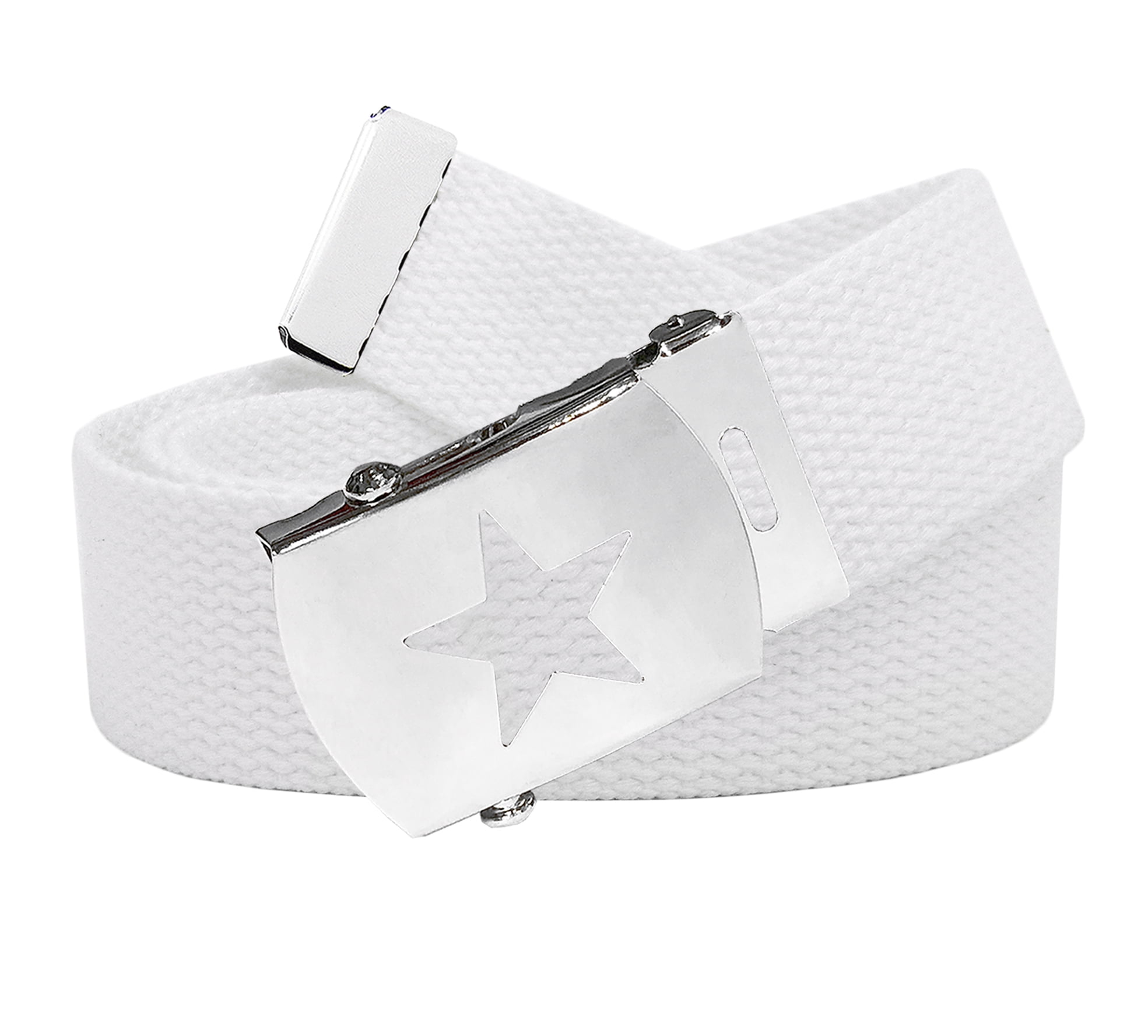 Lady 8 Ball Canvas Military Black Web Belt /& Buckle 60 Inch
