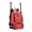 Red, variant on Sturdy Polyester Baseball Training Backpack Built With Reinforced Zippers And Ergonomic Shape For Long Lasting Use On Th