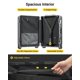 thumbnail image 5 of Carry On Luggage LEVEL 8, marco de aluminio sin cremallera de 20 pulgadas, gris, 5 of 8