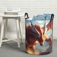 thumbnail image 6 of Gaeub Ferocious Dragon Fury Dirty Clothes Storage Basket, Toy Storage Bin for Storing Clothing, Diapers, Toys-Medium, 6 of 6