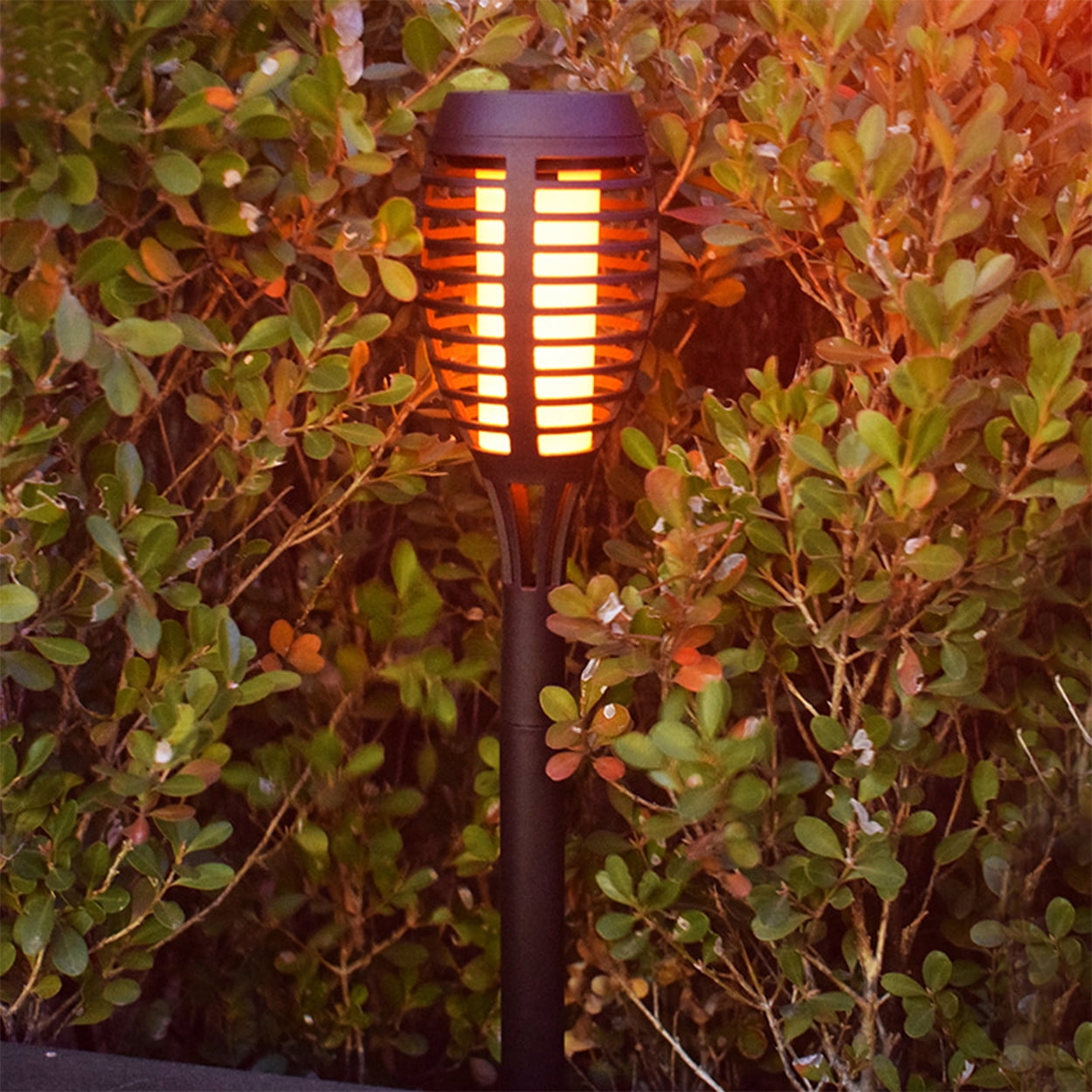 Solar Lights for Outdoor Torch Path Decor Landscape Lighting & Solar Lights Outdoor, Flickering Flame Waterproof, 12 Pack