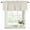 Green, variant on 2 Pack Sage Green Striped Valances for Windows Bedroom Living Room Window Treatments, Modern Farmhouse Green Stripes Rod Pocket Valance Drapes Short Kitchen Curtains Over Sink 42"x18"