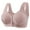 Grey, variant on ,Daisy Bras for Older Women Plus Size No Underwire Full Coverage Breathable Cotton Bra Front Closure Padded Bralettes Pink 46