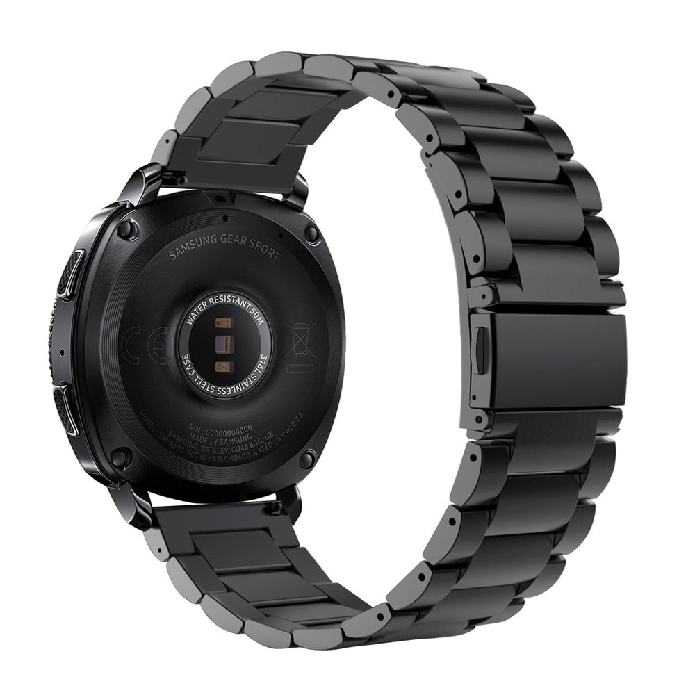 Band for Garmin Vivoactive 3 /Vivomove HR / Forerunner 645, Fintie 20mm Stainless Steel Metal
