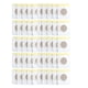 thumbnail image 1 of BRI Parches delgados para el ombligo, quema grasa, pérdida de peso para la belleza del cuerpo, nuevo (paquete de 50 piezas con bolsa OPP), 1 of 10