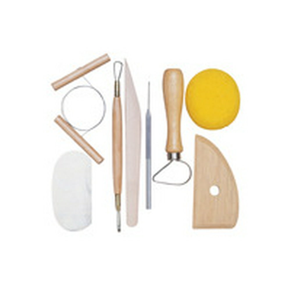 Jack Richeson Pottery Tool Set, Assorted Size, Set of 8