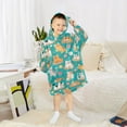 thumbnail image 6 of joogoo Blanket Hoodie for Cute Cats Cartoon Oversize Sweatshirt 3-14 YR L, 6 of 7