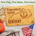 thumbnail image 5 of Bamboo State Cutting Board for Kitchen – Kentucky Cheese Board, Charcuterie Platter & Serving Tray, (15" x 10"), 5 of 7