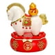 thumbnail image 4 of Estatua de caballo de resina china para decoración del hogar, adorno de mesa tradicional Calabaza, 4 of 9